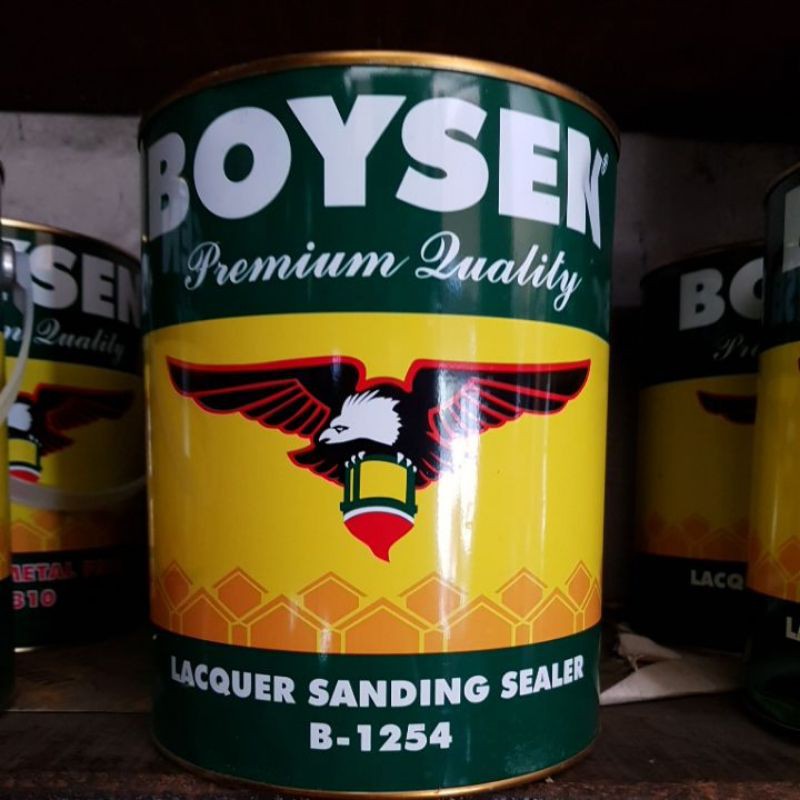 【READY STOCK】 ☃B1254 BOYSEN LACQUER SANDING SEALER 1 GALLON Lazada PH