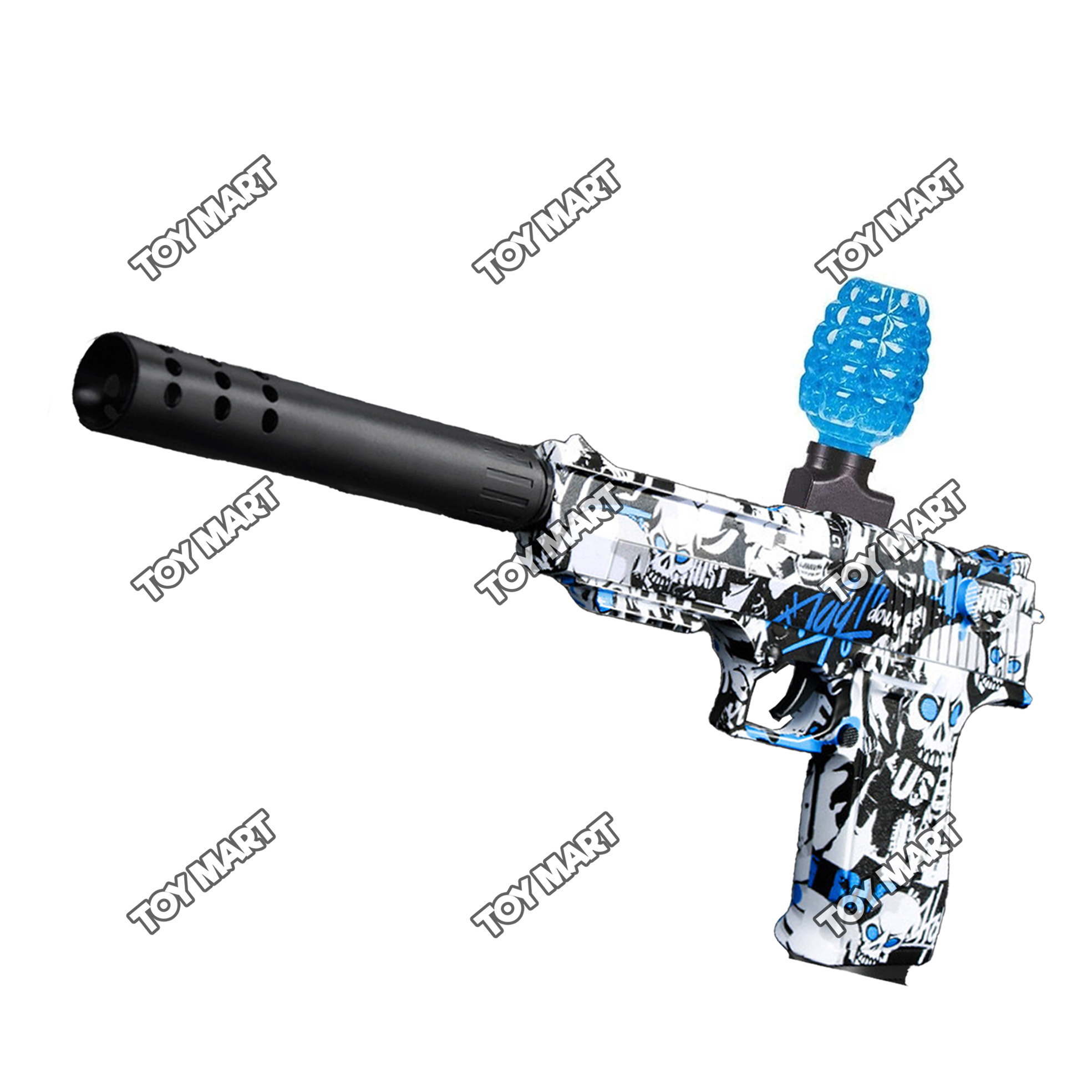 Aqua Fire Glock Water Gun with High-Performance Water Loading and ...