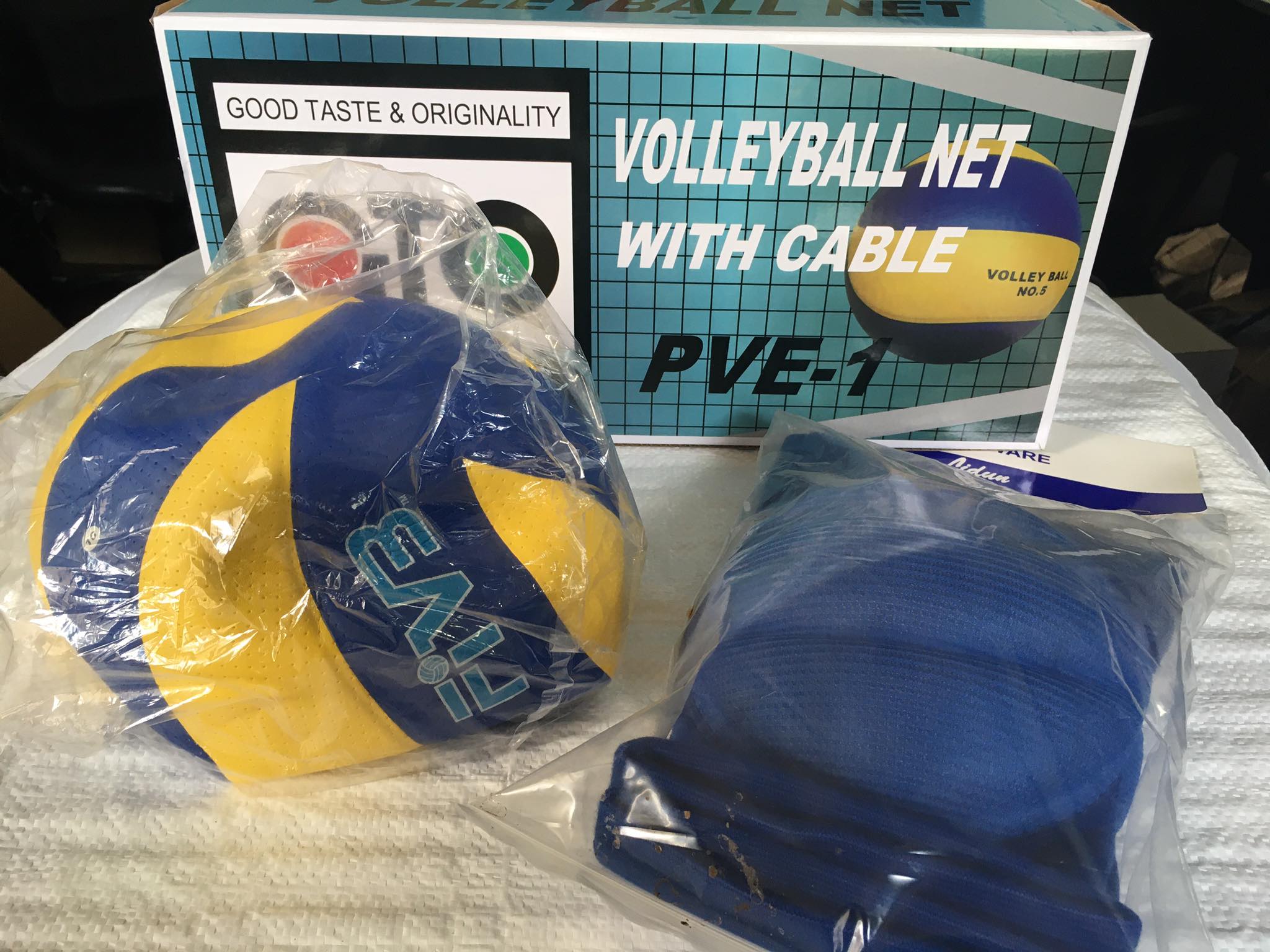 Volleyball Set, Volleyball Soft Touch Plus Net Lazada PH
