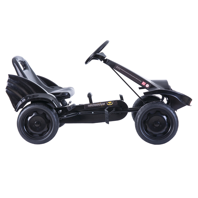 Batman Go Kart Pedal for Kids Batman Go Kart Rubber Tires Kids Ride
