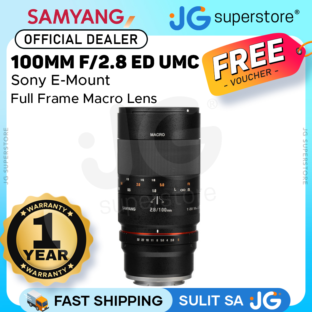 Samyang 100mm Ultra Multi Coating ED UMC Macro Lens (E-Mount