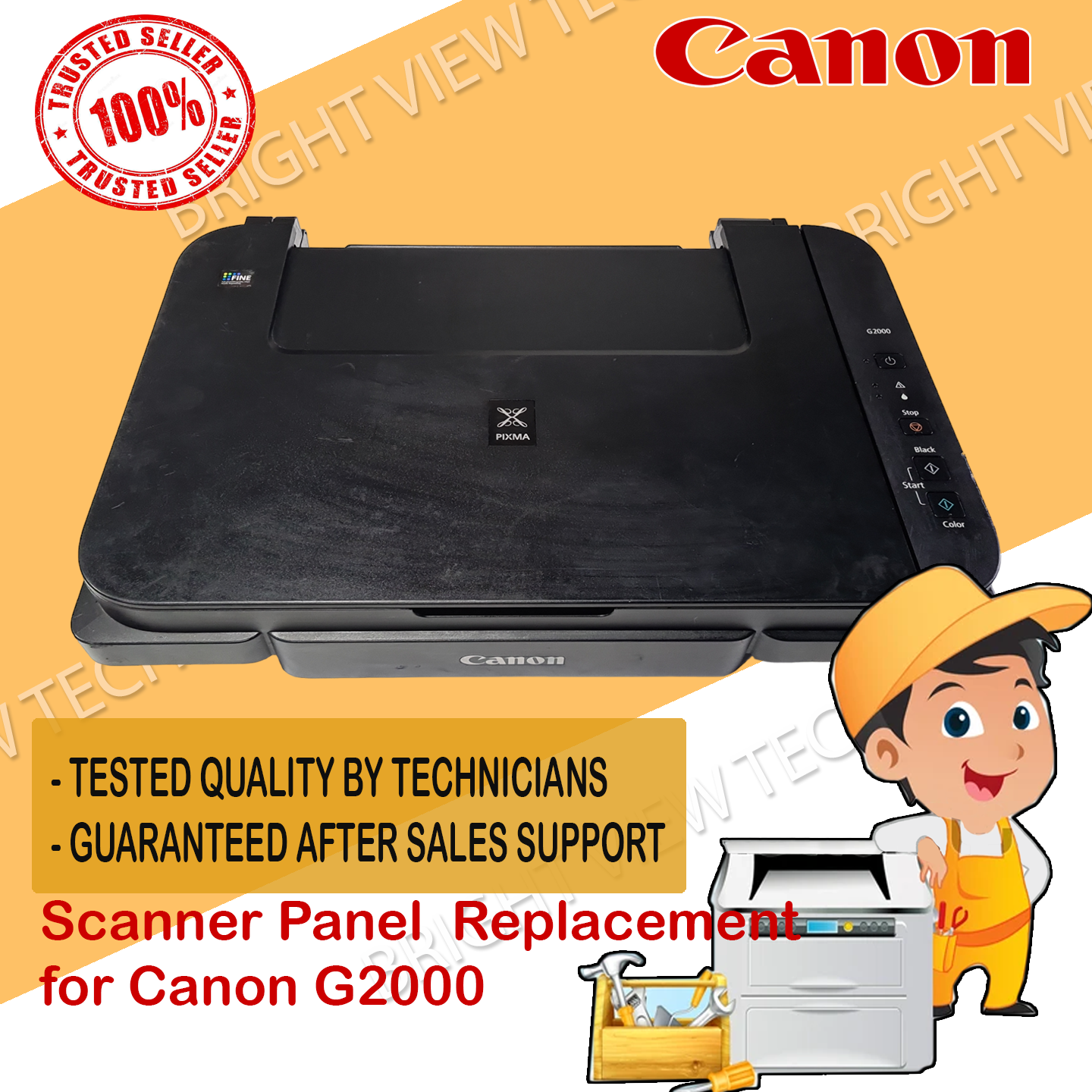 Canon G2000, G2010 G3000, G3010 Scanner replacement assembly Lazada PH