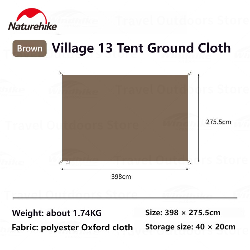 Naturehike Village 6.0 Gen 2 | 13 Tent Ground Cloth Sheet