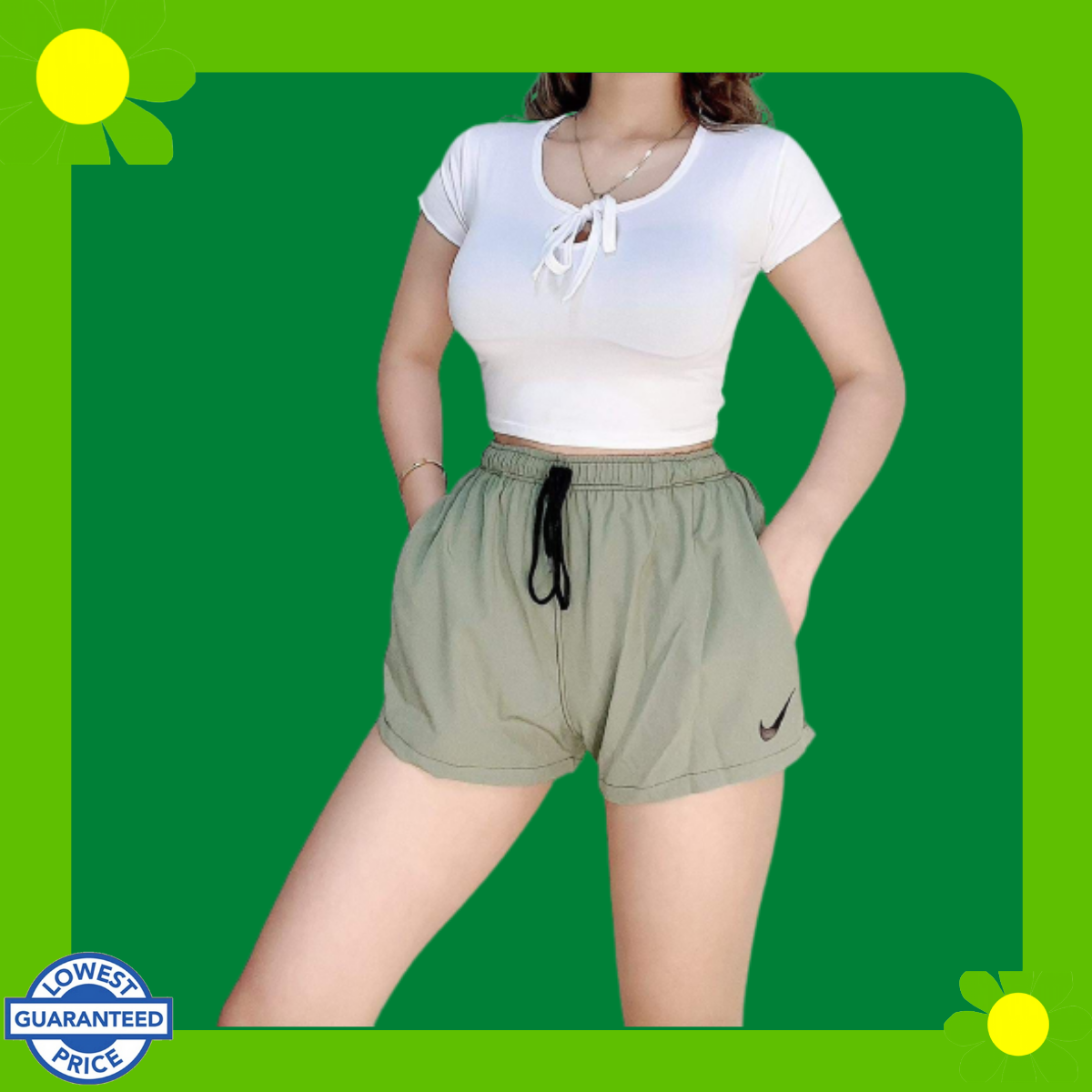 Summer Outfit Taslan Plain Shorts For Womens Ladies High Quality Taslan Fabric Fit Small To Medium Lazada Ph