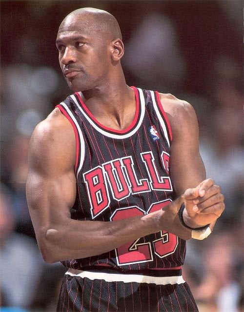 Michael Jordan Bulls Pinstripe Jersey - M – Picked
