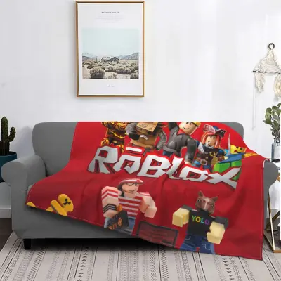 Robloxs Ultra-Soft Micro Fleece Blanket Throw Rug Sofa Bed Blanket Air Conditioning Blanket