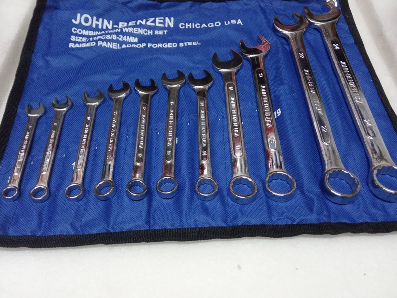Combination Wrench Set 11 pc. 8mm to 24mm JohnBenzen Lazada PH