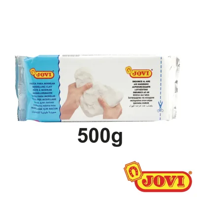 hot Jovi Air Dry Clay White 500g