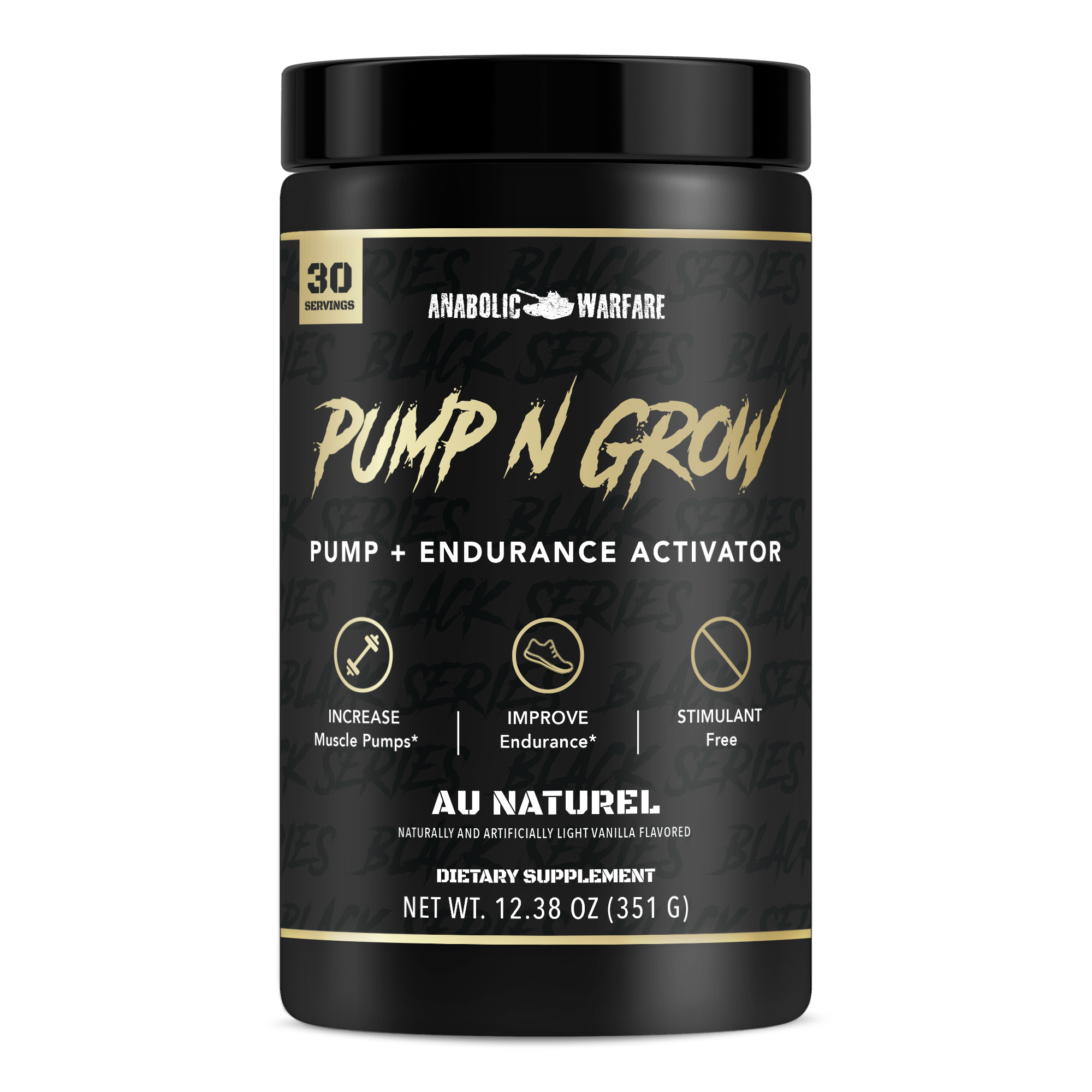 Anabolic Warfare PumpNGrow Muscle Pump and Nitric Oxide Boosting