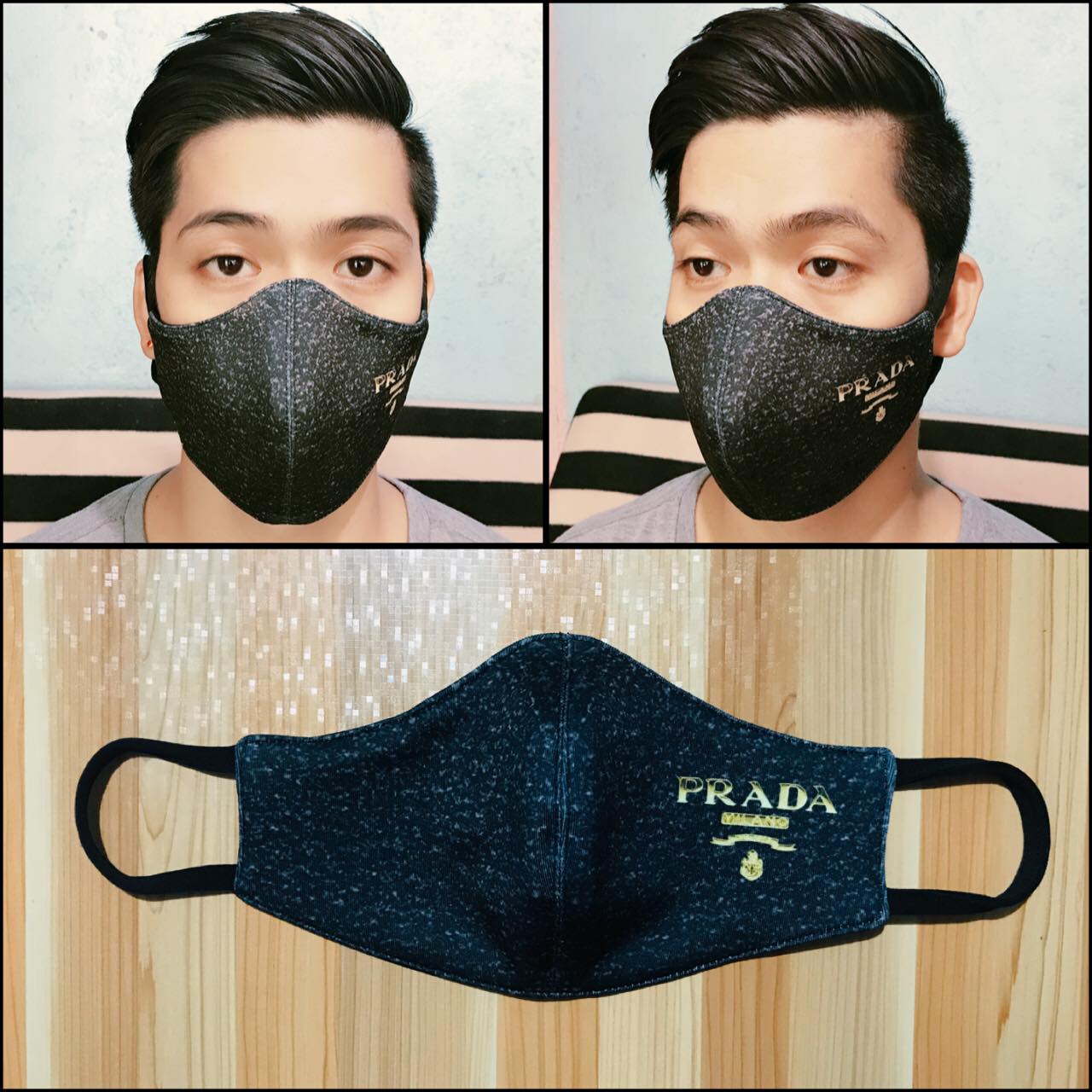 SIGNATURE MASK/DESIGNER MASK [PRDA GOLD] Lazada PH