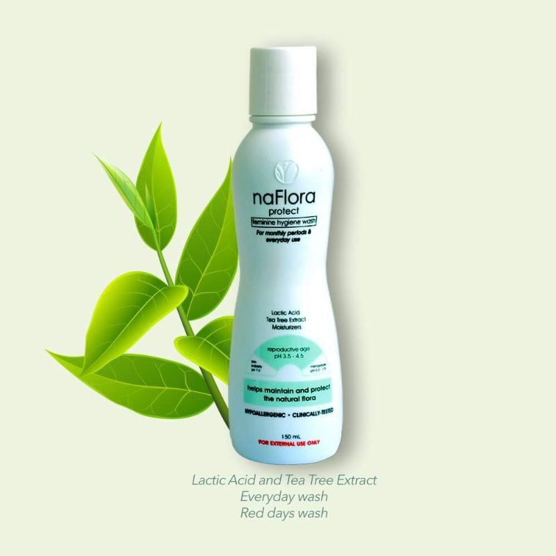[COD] Naflora Feminine Hygiene wash 60ml Lazada PH