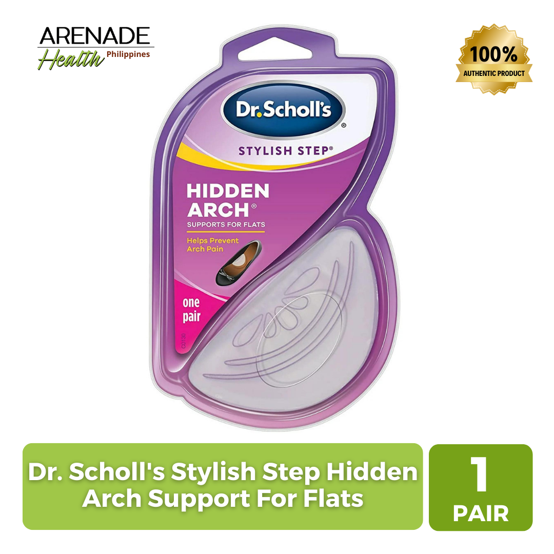 Dr scholl's hidden hot sale arch support