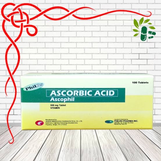 Ascophil Ascorbic Acid 500mg 100 Tablets Lazada Ph