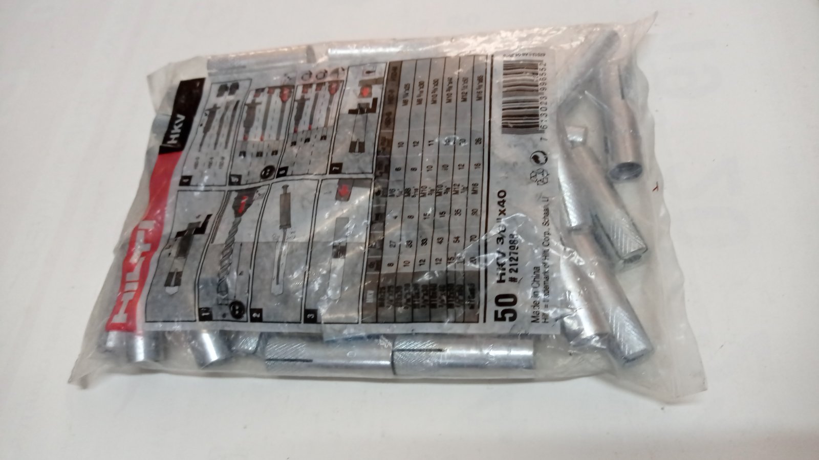 HILTI GRIP ANCHOR 3/8 DROPIN ANCHOR 3/8 (50pcs) Lazada PH