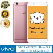 Vivo Y66 Mobile Phone, 3GB RAM, 32GB ROM, Dual Sim