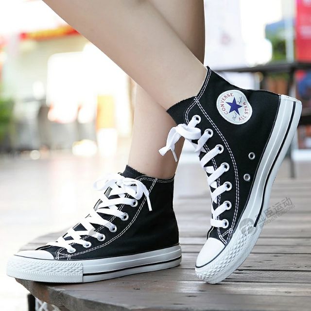 New Fashionable High Cut Canvas Shoes For Women 900 Lazada PH