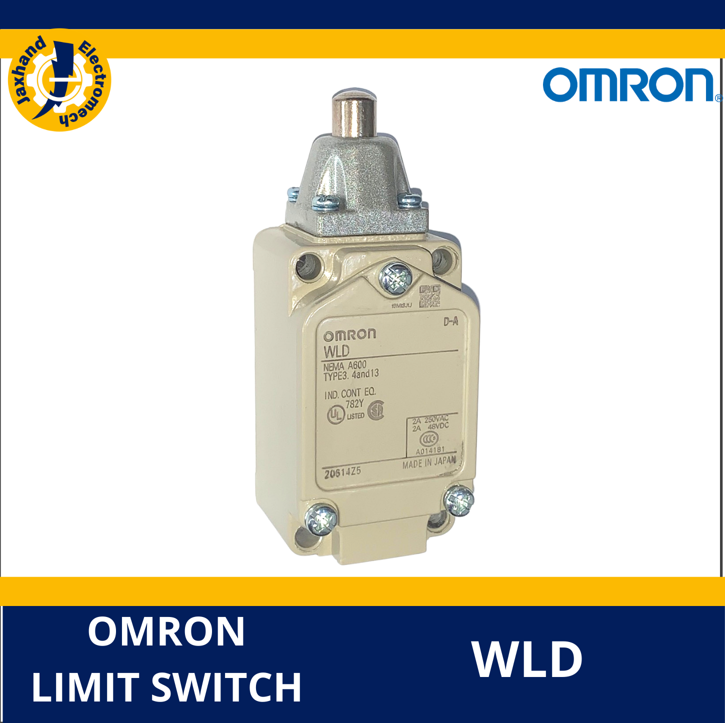 Interruttore Di Limite Omron WLF6G12-60 | Nuovo Per PLC E Automazione Industriale