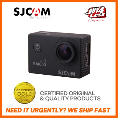 SJCAM SJ4000 12MP Wifi-D Sports Action Dashboard Camera (Black)