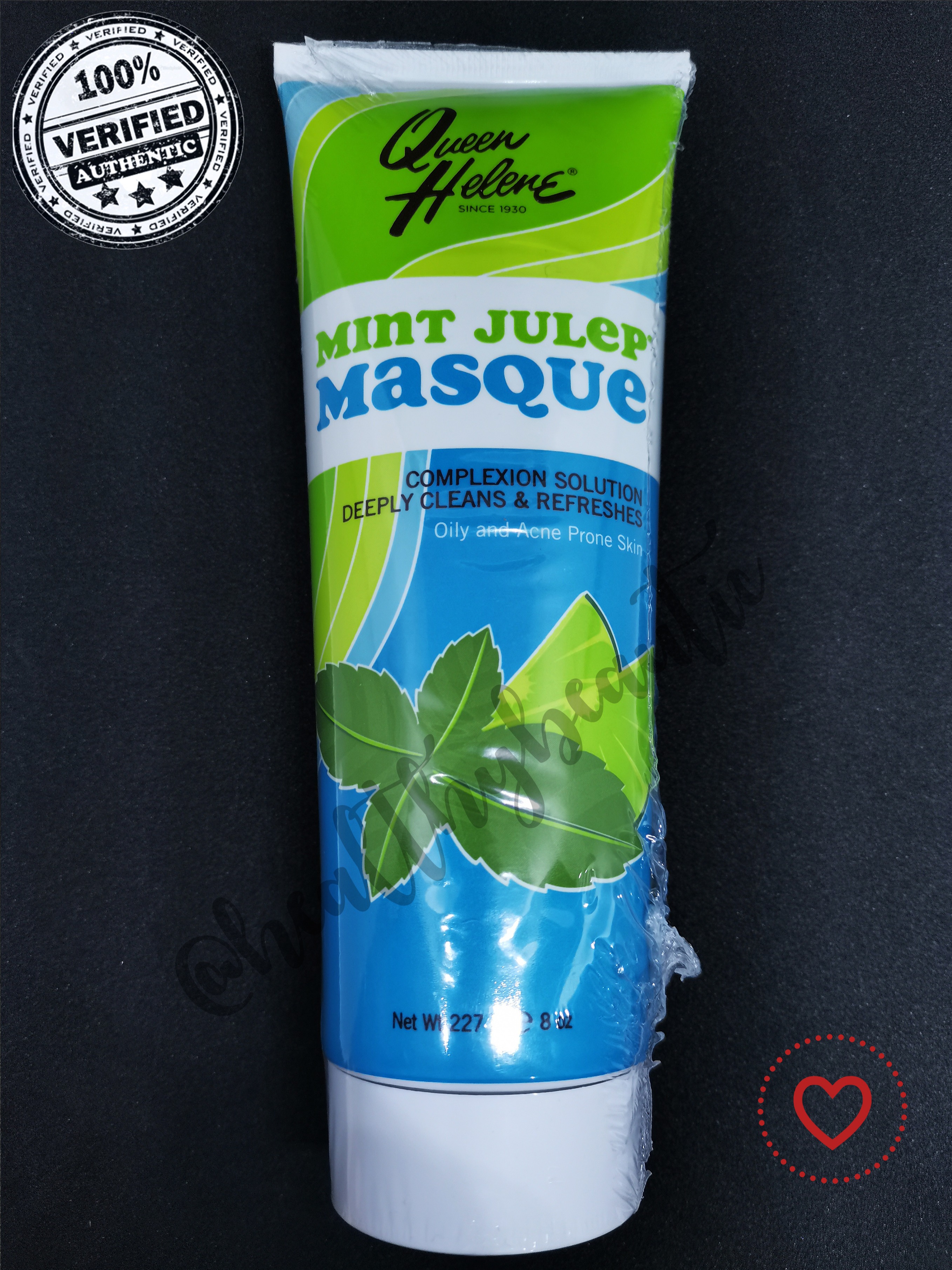 Queen Helene,MINT JULEP MASQUE, Oily and Acne Prone Skin, 8 oz (227 g