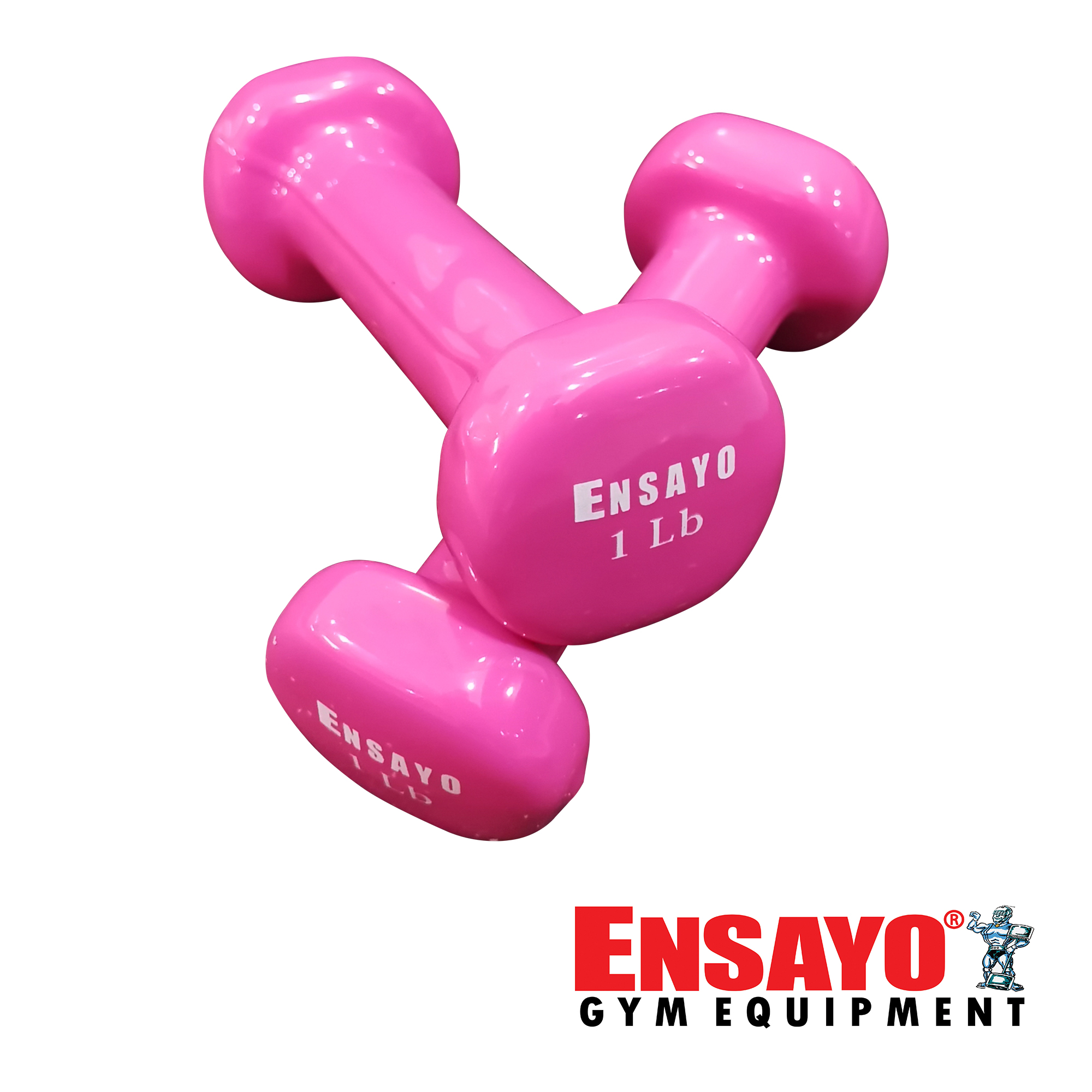 ENSAYO 1Lb Vinyl Rubber Dumbbells 2Lbs Total Pair Lazada PH - Main Image