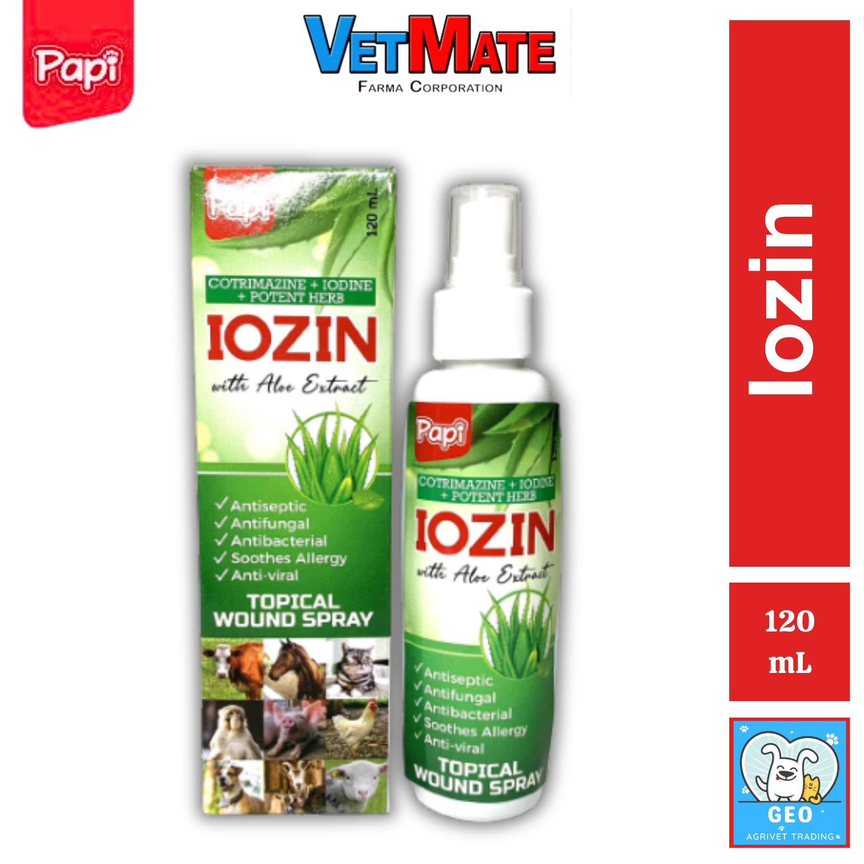 Iozin wound spray hotsell