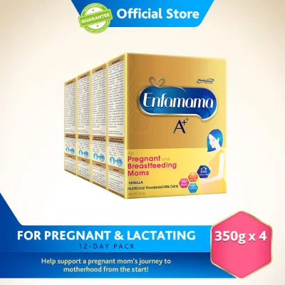 Enfamama A+ Vanilla 1.4kg (350g x 4) Nutritional Powdered Drink for Pregnant and Breastfeeding Women