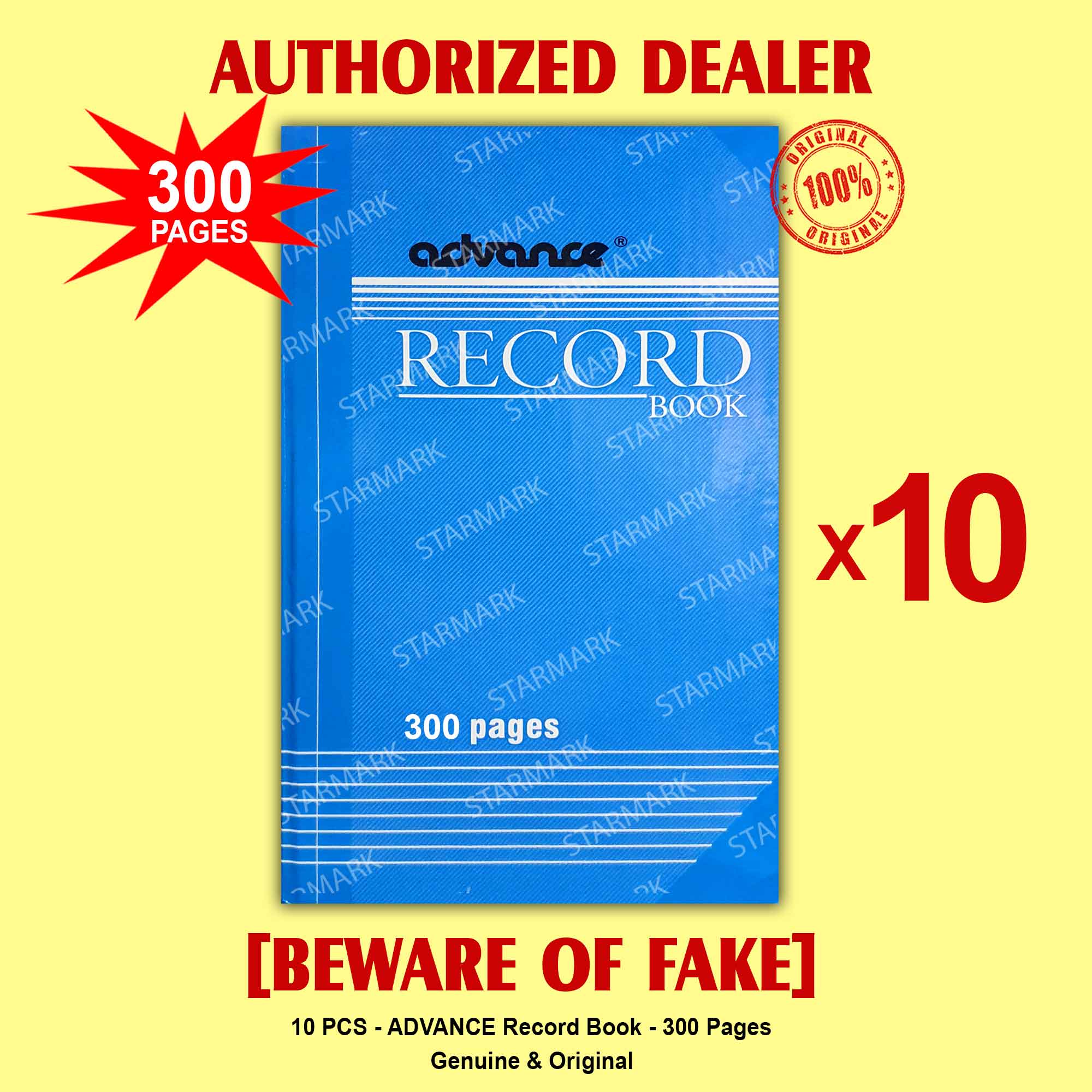 Advance Record Book Books 300 pages Log Book Books Logbook Logbooks