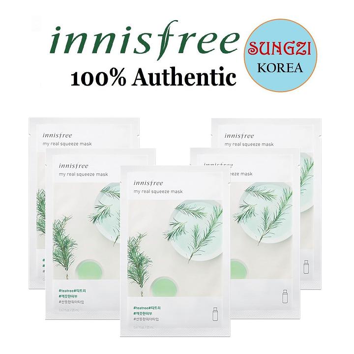 INNISFREE IMy Real Squeeze Mask (Tea Tree) Korean Cosmetics Lazada PH