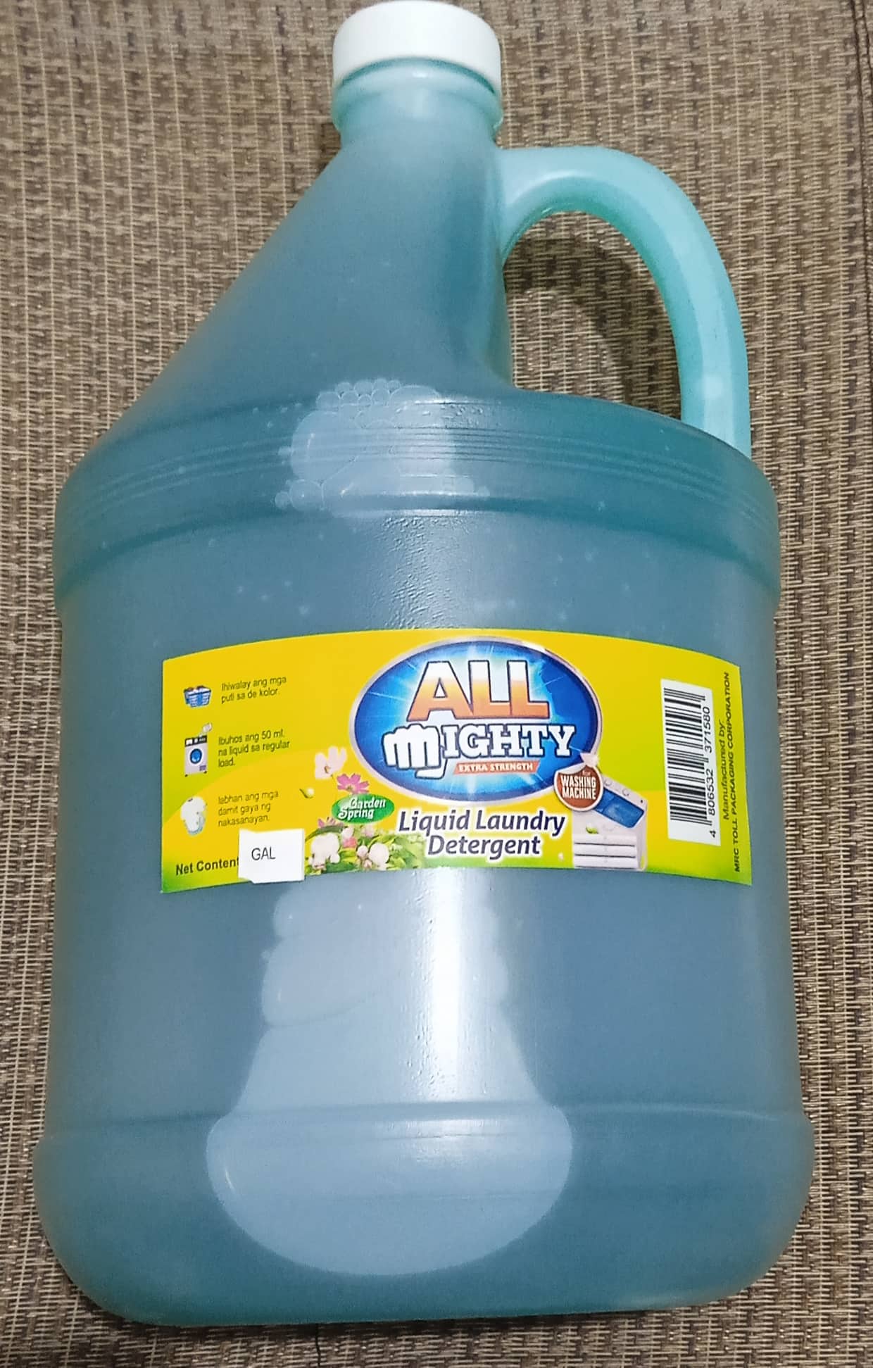 All Mighty Liquid Laundry Detergent Gallon 4 lit Lazada PH