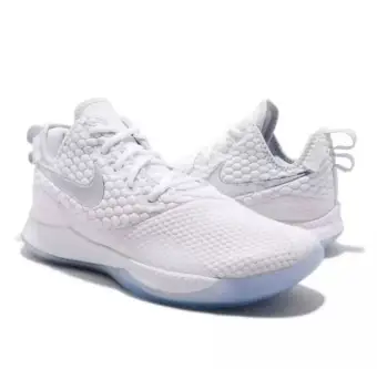 lebron james shoes all white