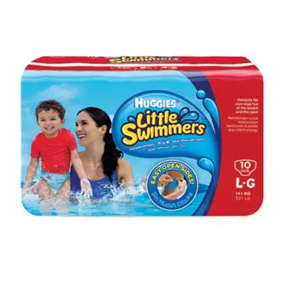 Huggies Little Swimmers Disposable Diaper Large 10's