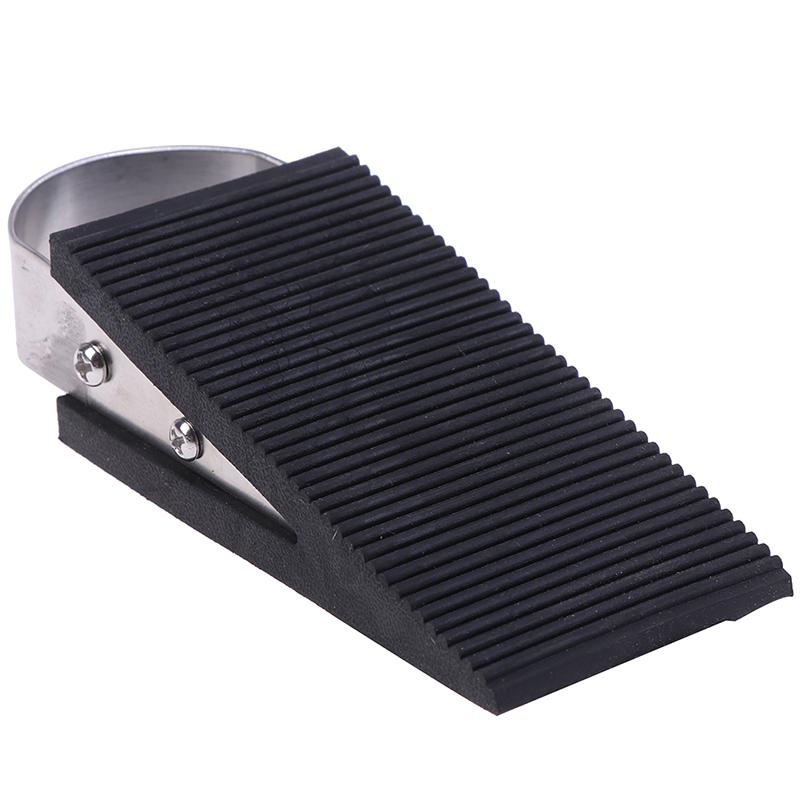 Sissi 1PCS Heavy-Duty Extra Large Wide Floor Door Stopper Wedge Stop Tool Rubber