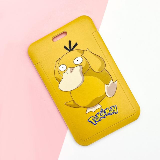 【CW】 Pokemon Card Holder Pikachu Kawaii Charmander Cartoon Squirtle
