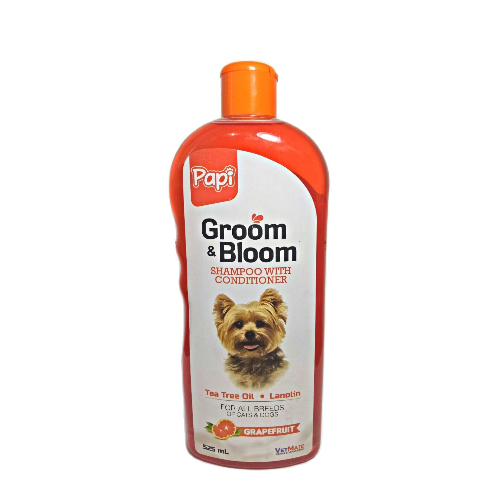 Fcr Agrivet Papi Groom And Bloom Shampoo With Conditioner 525ml Pet