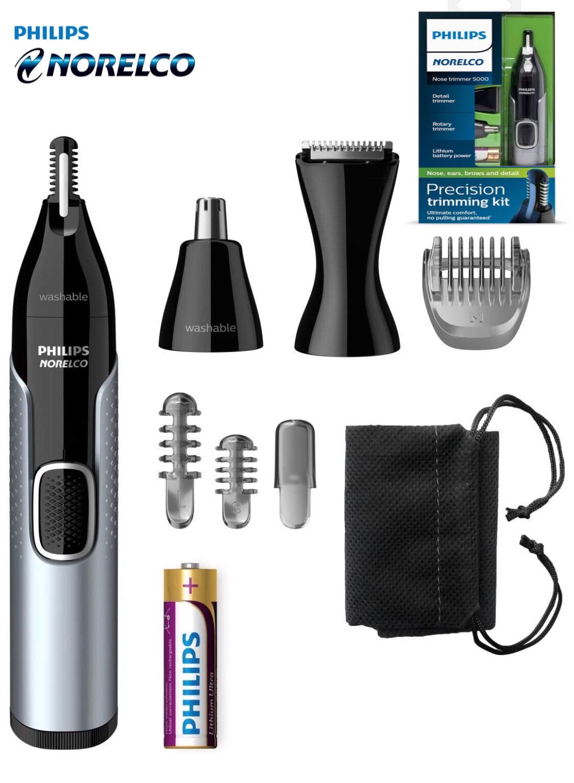 nose eyebrow and ear hair trimmer