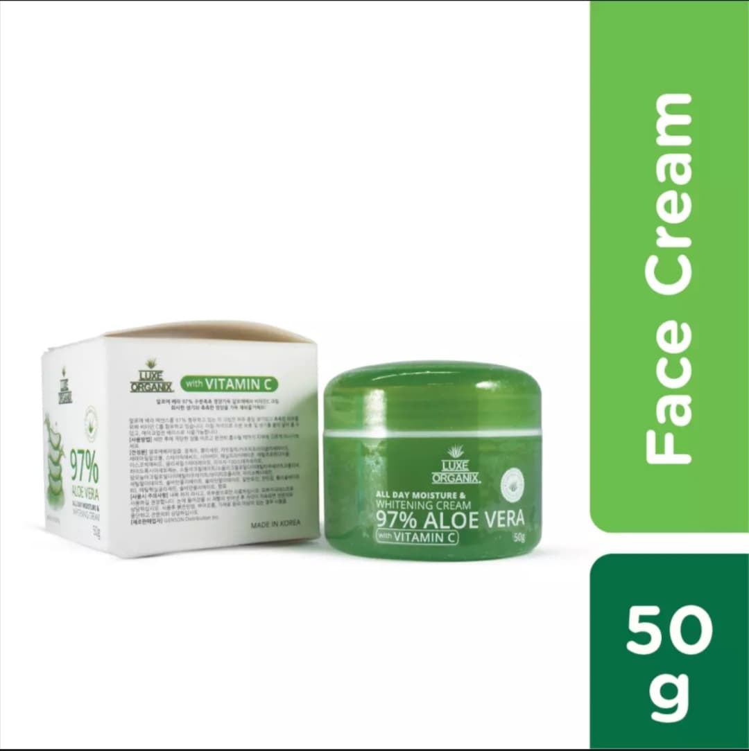 luxe organic moisturizer