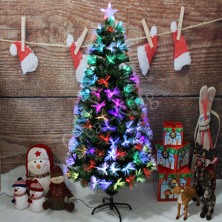 GreatKing Colorful Fiber Christmas Tree Light Upscale Decorative