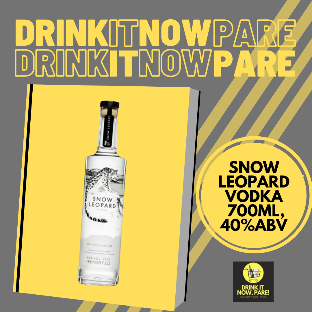 Snow Leopard Vodka (70cl, 40%) | Lazada PH