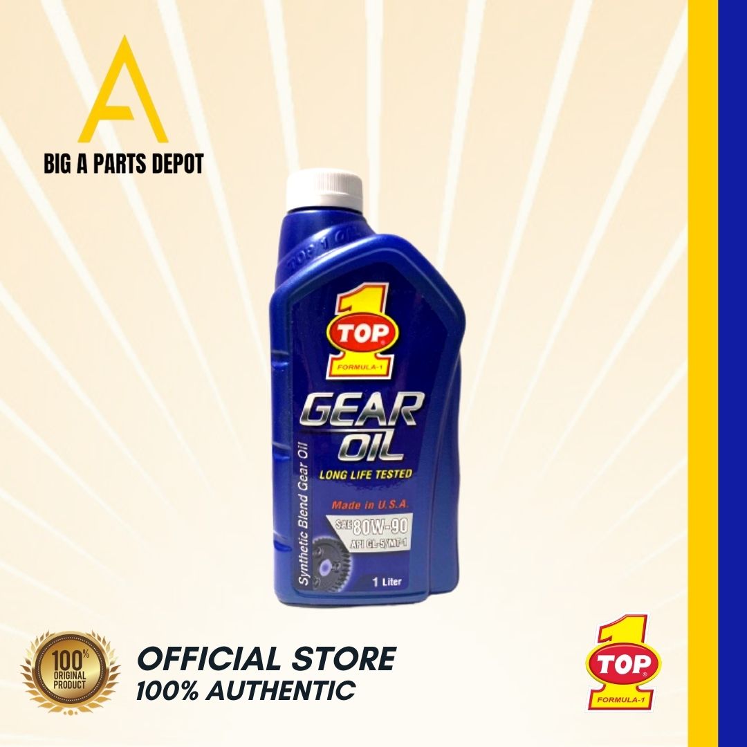 Top 1 Synthetic Gear Oil SAE 80w90 GL5 1 Liter Lazada PH