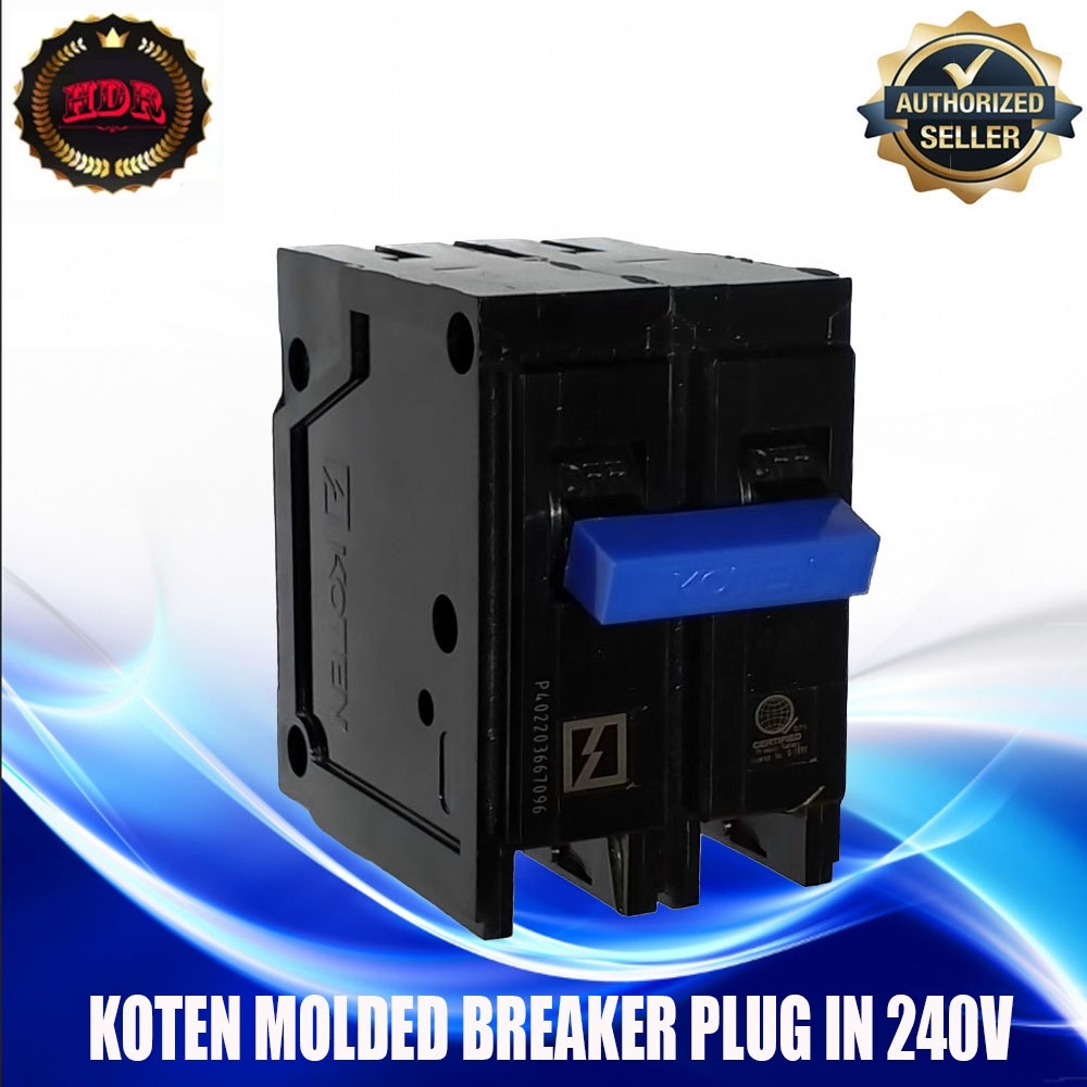 KOTEN MOLDED CASE CIRCUIT BREAKER HPHP BOLT ON/HPH PLUG IN 240V 15A