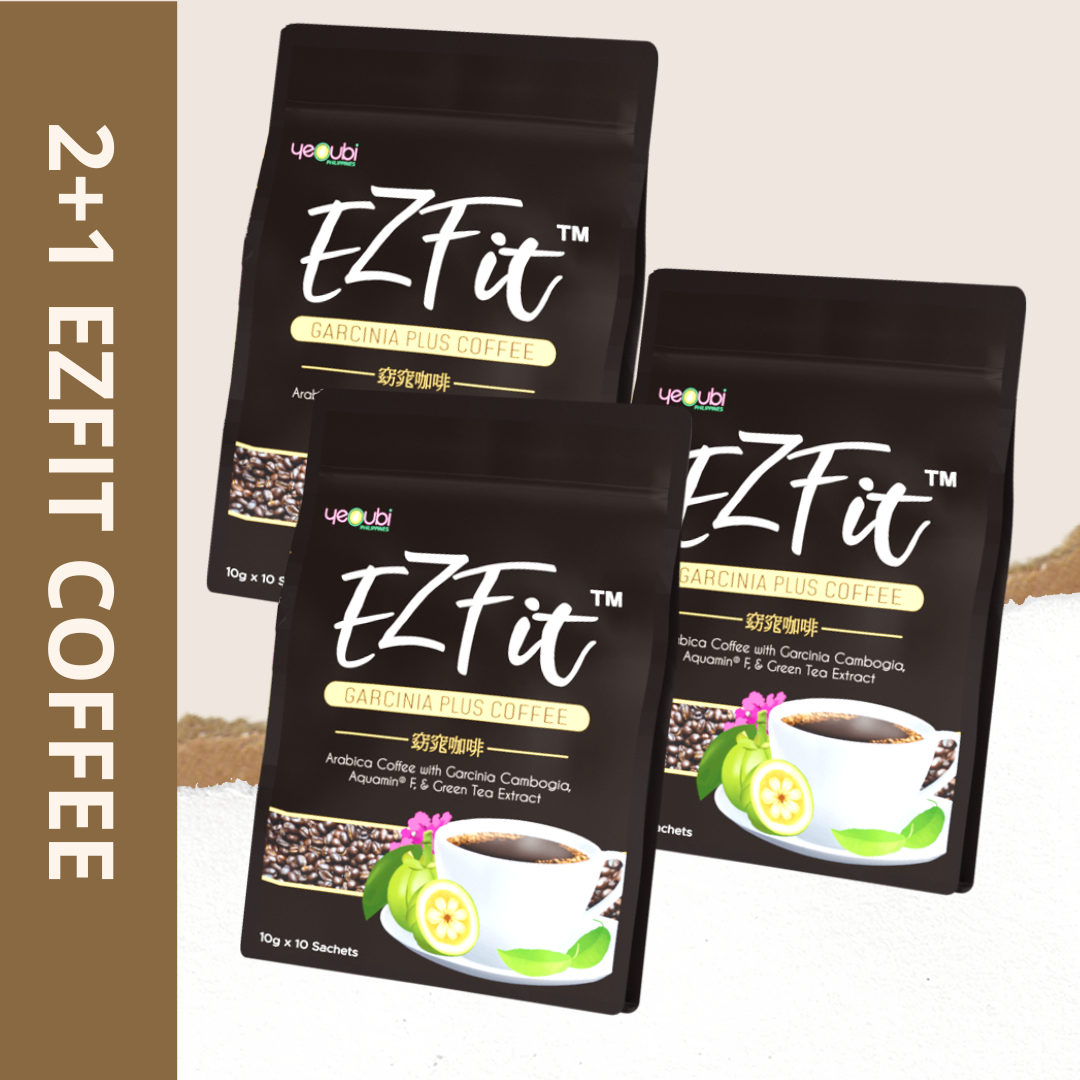 3 boxes Ezfit Slimming Coffee, EZ Fit Slimming Coffee for Slimming, whitening and reducing fat