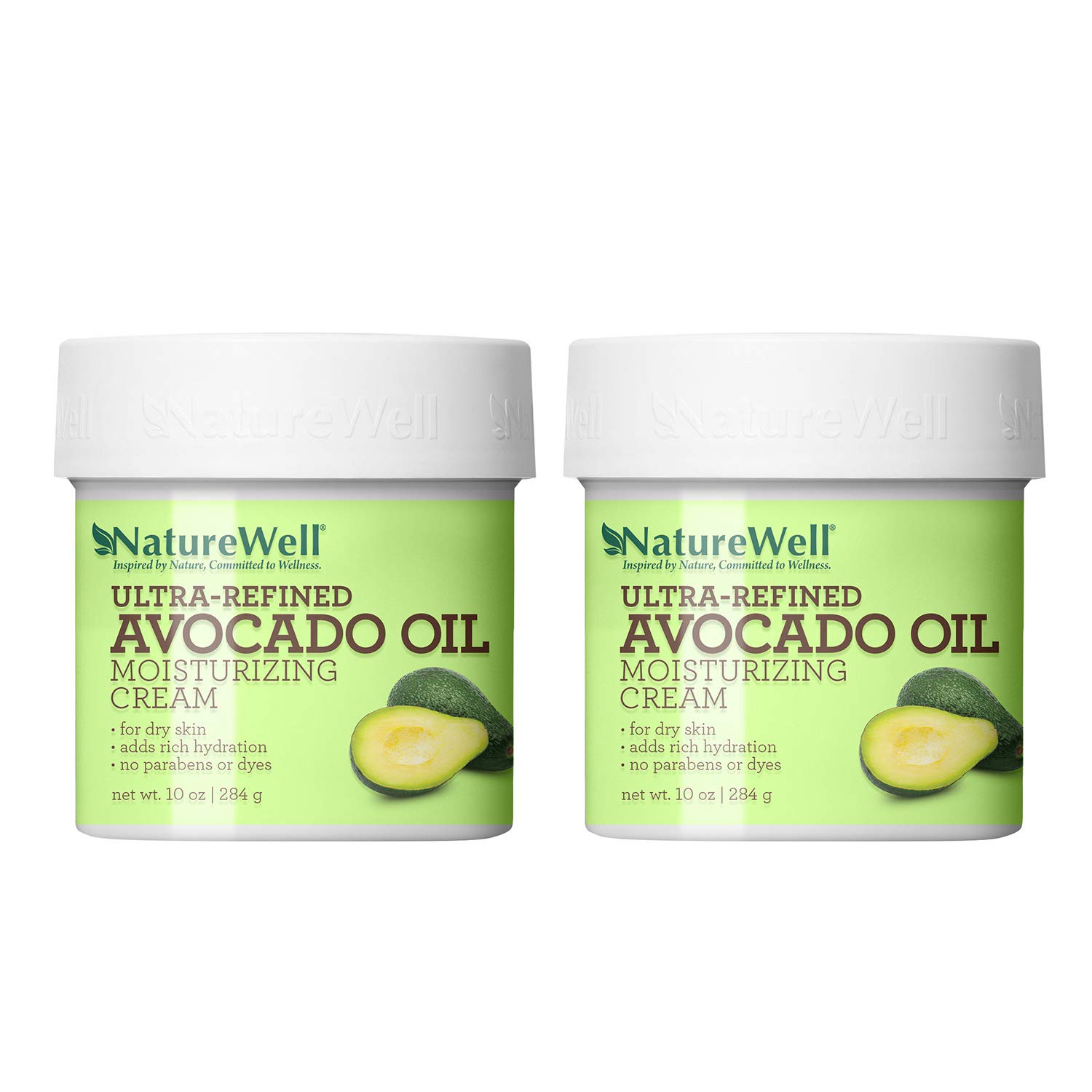 NatureWell UltraRefined Avocado Oil Moisturizing Cream for Face & Body