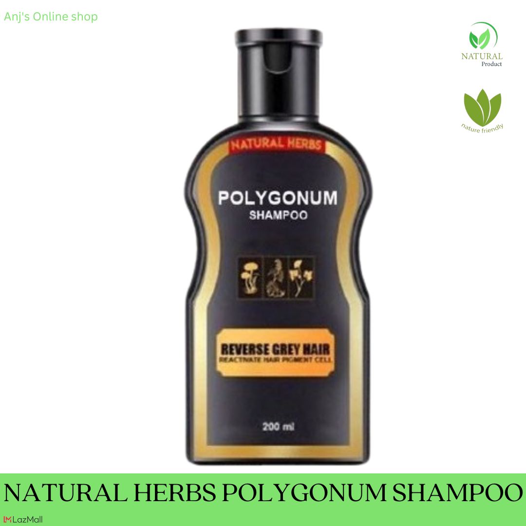 NEW Natural Herbs Polygonum Shampoo Reverse Grey Natural Darkening Hair  Treatment Prevent Hair Loss Promote Hair Growth Reactivates Hair Pigment  Cells Repair Hair Damage and Anti-Dandruff | Lazada PH