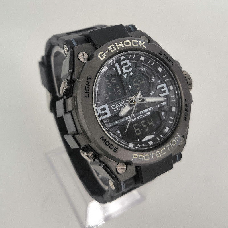 CASIO G Shock Watch For Men Original Dual Time OEM Date CASIO G