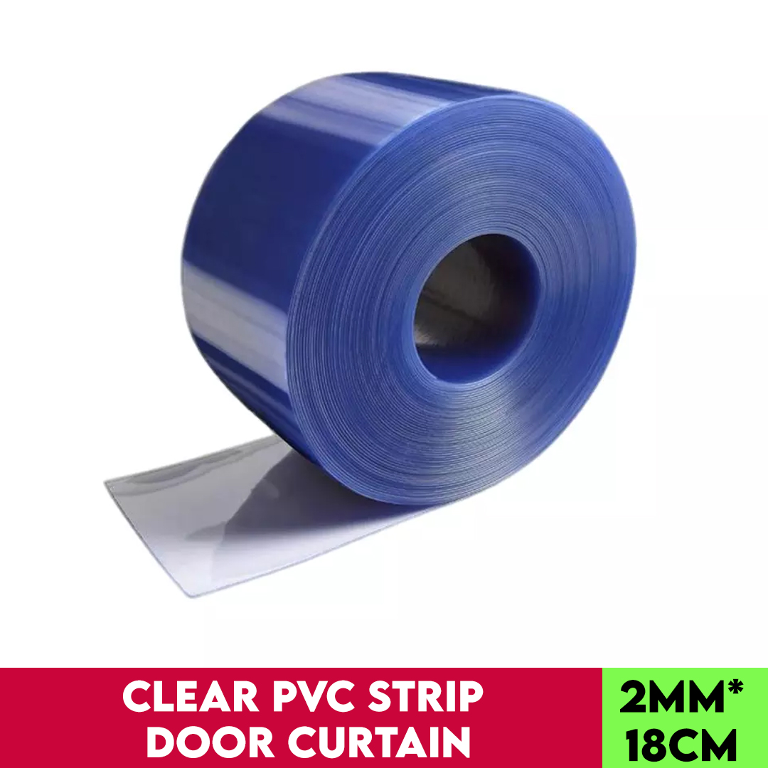 Clear PVC Strip Door Curtain 1 meter Lazada PH