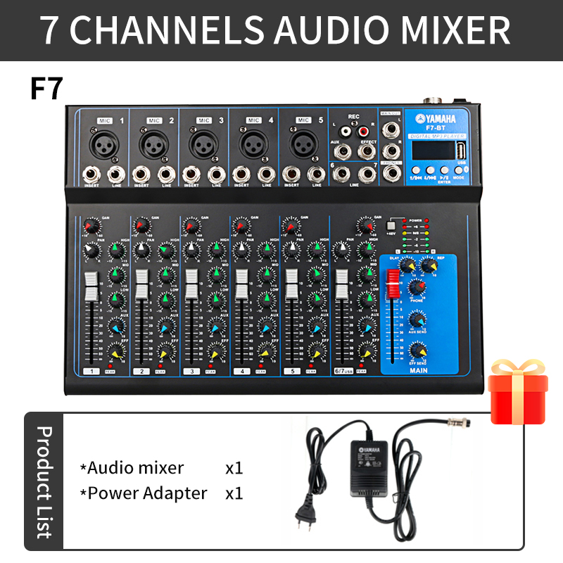 YAMAHA MG04BT/MG07BT Propesyonal na Audio Mixer 4/7 channel na built-in ...