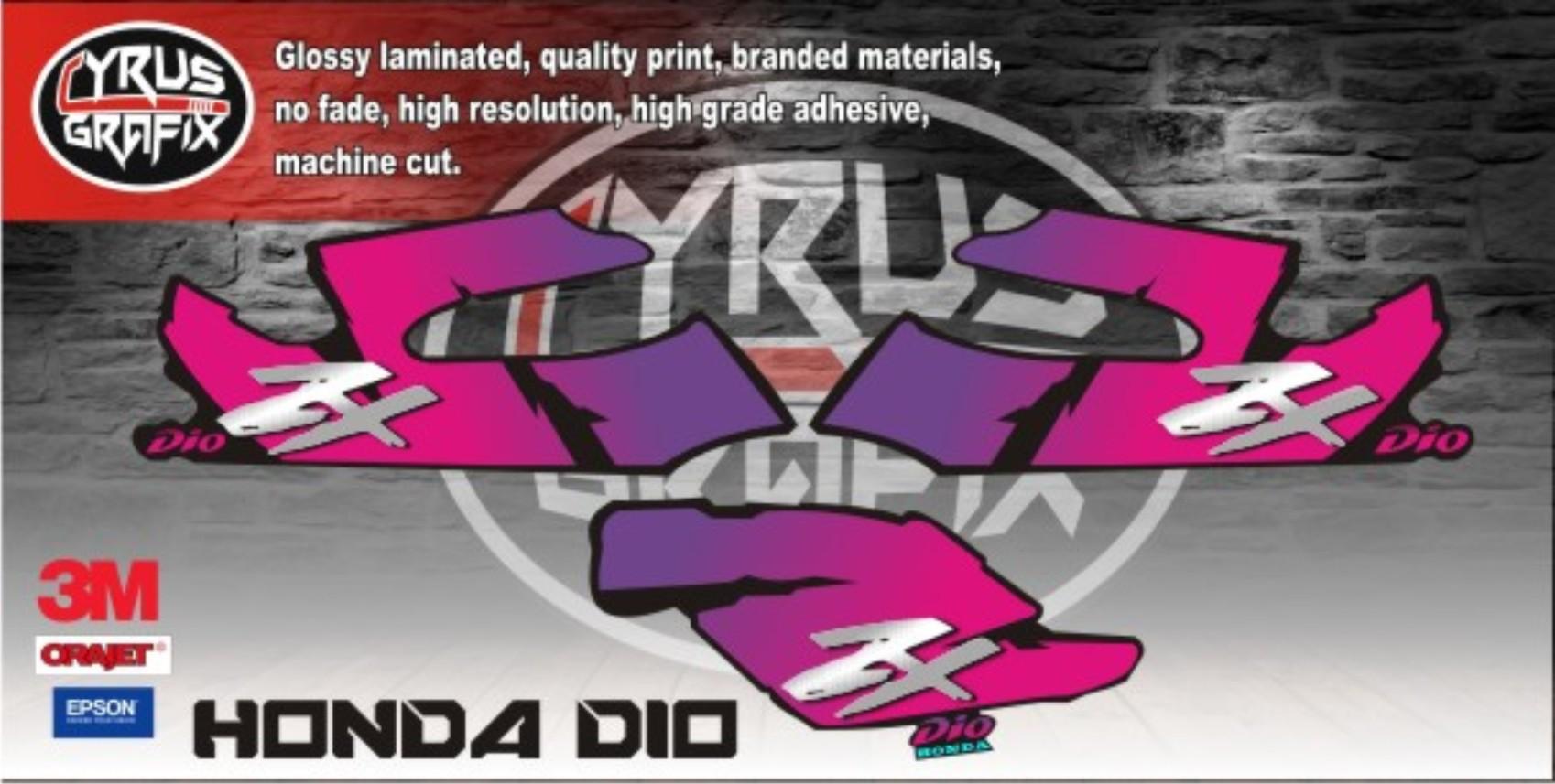 Honda Dio Decals Lazada Ph