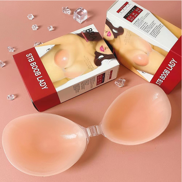 Silicone Bra Invisible Push Up Sexy Strapless Bra Stealth Adhesive Backless Breast  Enhancer
