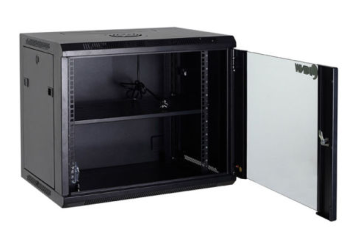 9U Data Cabinet 600MM 450MM Wall Mountable Network Cabinet