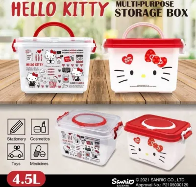 Hello! Kitty My melody storage box